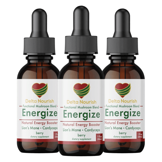 Energize Drops - Natural Energy Supplement 3 pack - deltanourish.com
