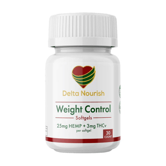 Delta Nourish Weight Control Supplement - Natural Support for Metabolism and Appetite Management, 30 Vegan Capsules - deltanourish.com