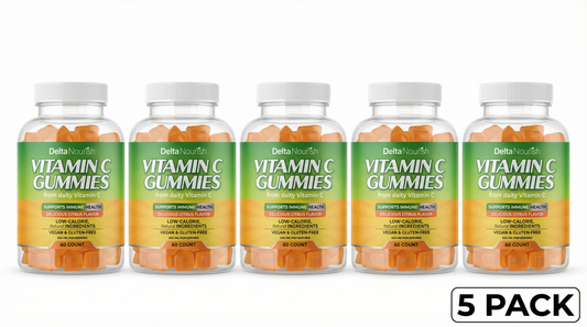 Delta Nourish Vitamin C Gummies – Daily Wellness & Antioxidant Support