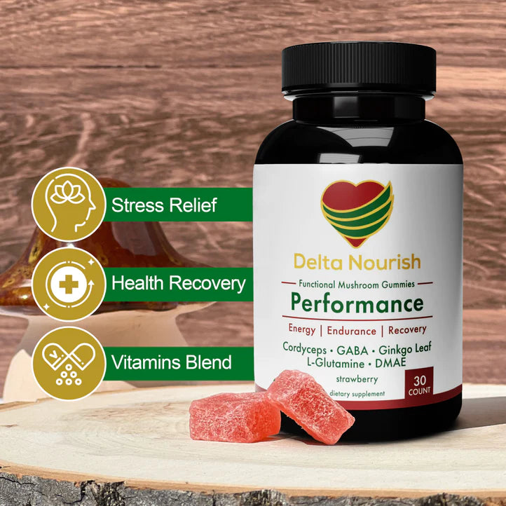 Unlock Your Daily Potential with Delta Nourish Natural Energy Gummies