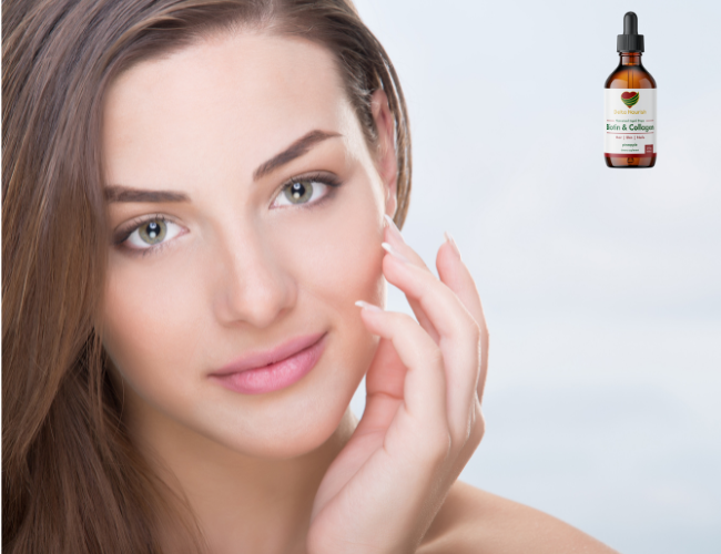 Support your beauty routine with Delta Nourish Biotin and Collagen capsules.