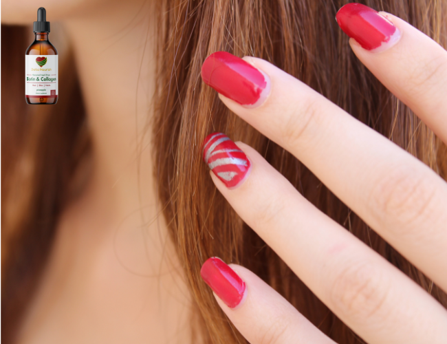 Natural biotin and collagen blend for radiant skin and strong nails