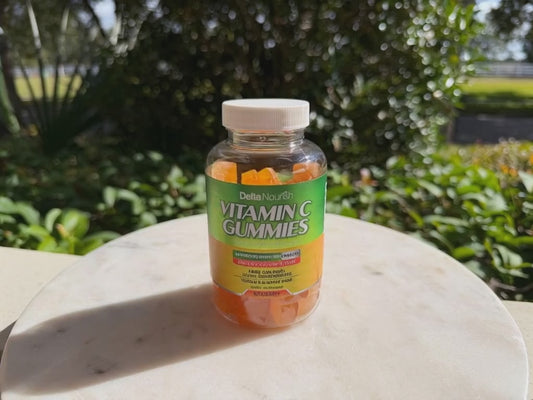 Delta Nourish Vitamin C Gummies – Daily Wellness & Antioxidant Support